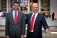 Roman Blanco and Chairman Botin